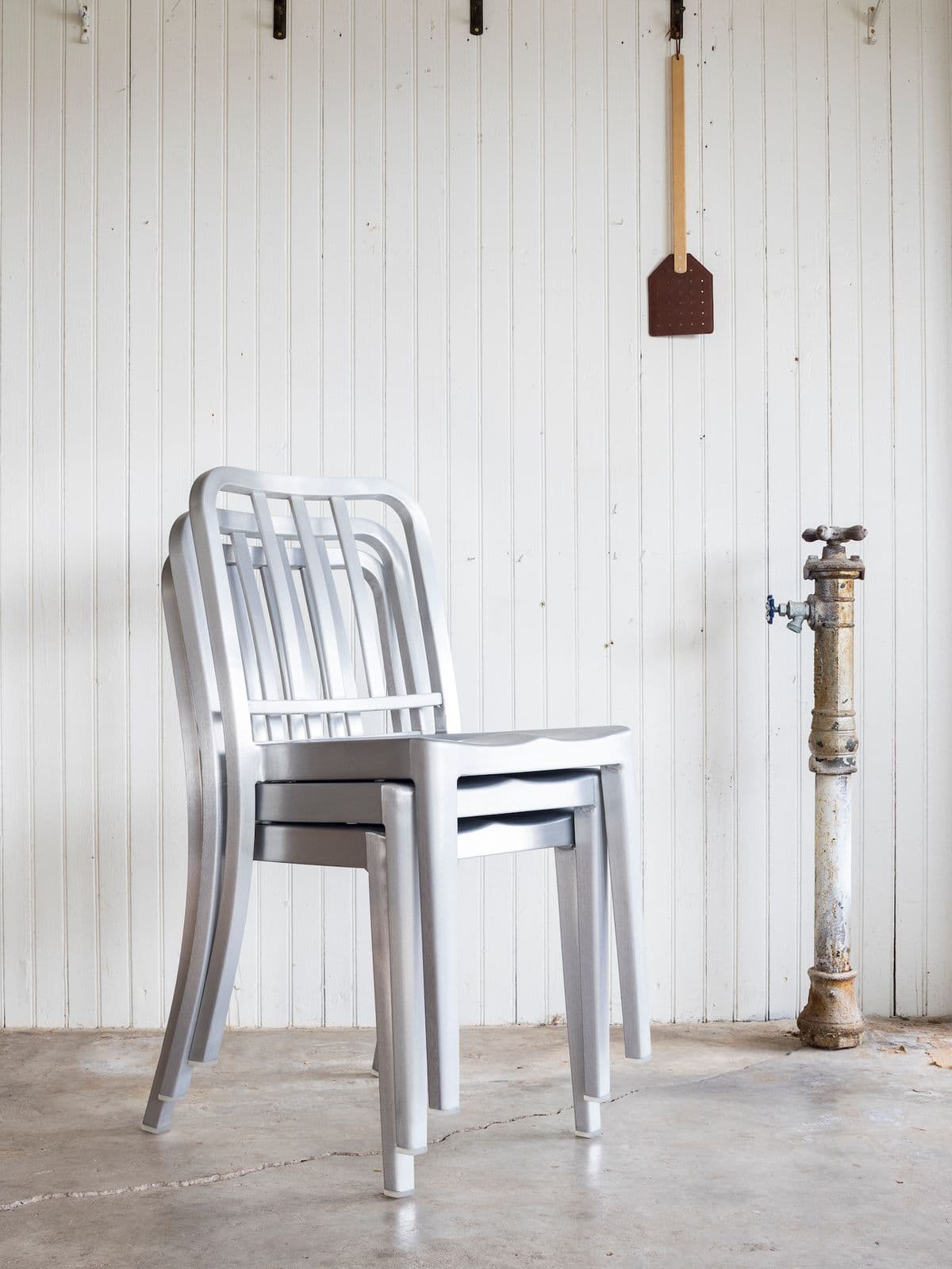 Explore stackable seating by Emeco