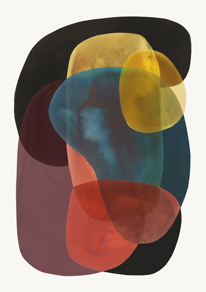 Strict Composition – Abstract Art Prints by Danish Designer Berit Mogensen Lopez — artwork detail 3