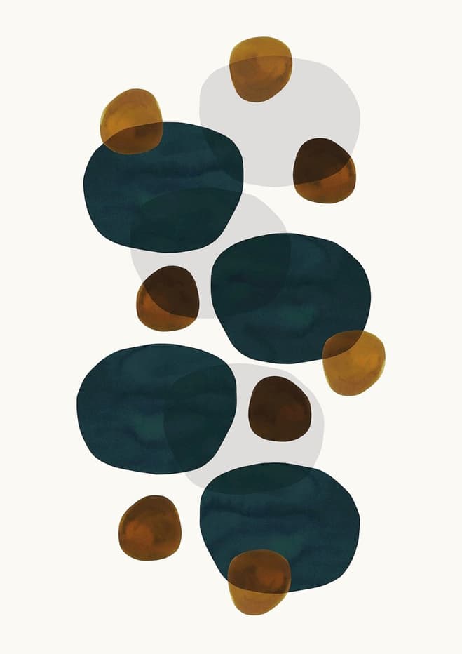 Strict Composition – Abstract Art Prints by Danish Designer Berit Mogensen Lopez — artwork detail 4