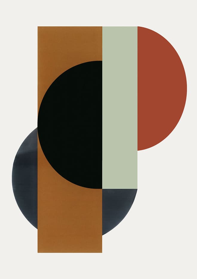 Strict Composition – Abstract Art Prints by Danish Designer Berit Mogensen Lopez — artwork detail 7