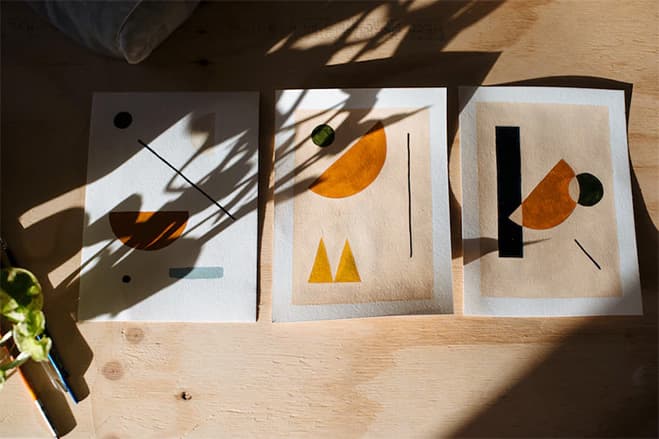 Minimal Studies of Shape – Abstract Artworks by Scottish Creative Bobby Clark — artwork detail 4