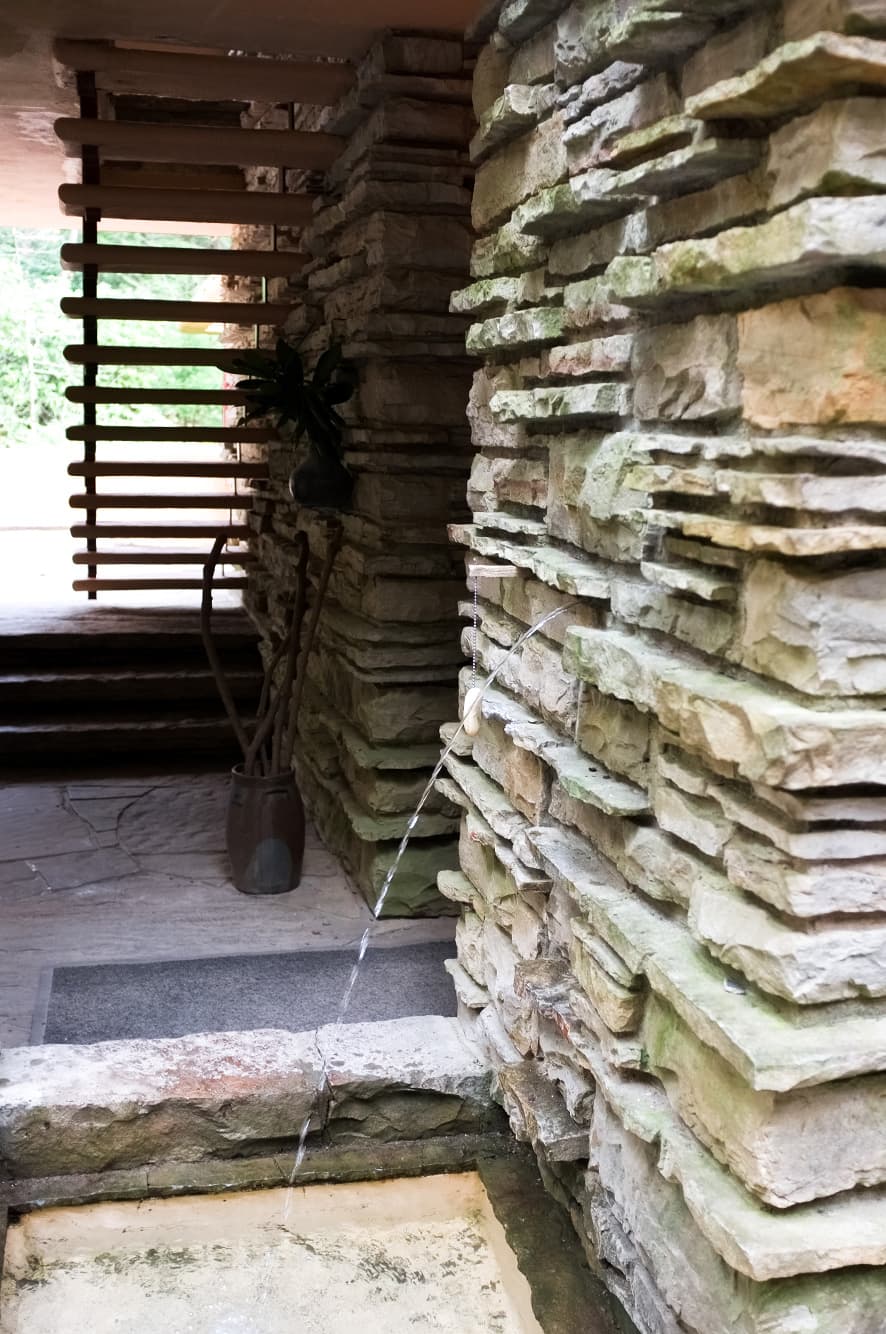 Man and Nature – A Visit to Fallingwater in Southwestern Pennsylvania, USA — architectural view 9