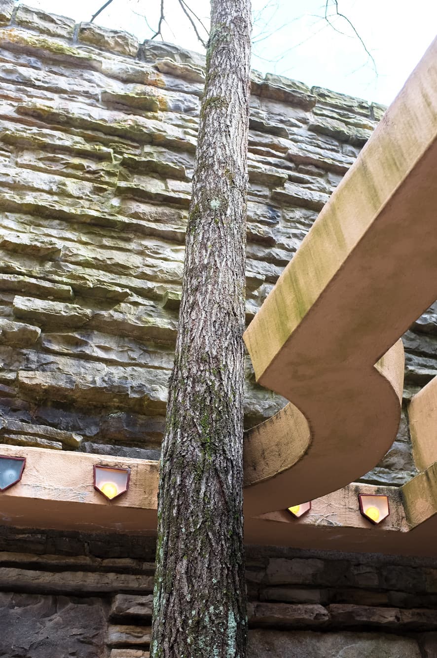 Man and Nature – A Visit to Fallingwater in Southwestern Pennsylvania, USA — architectural view 8