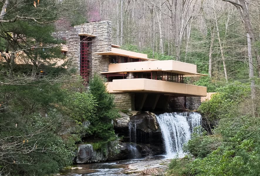 Man and Nature – A Visit to Fallingwater in Southwestern Pennsylvania, USA — architectural view 10