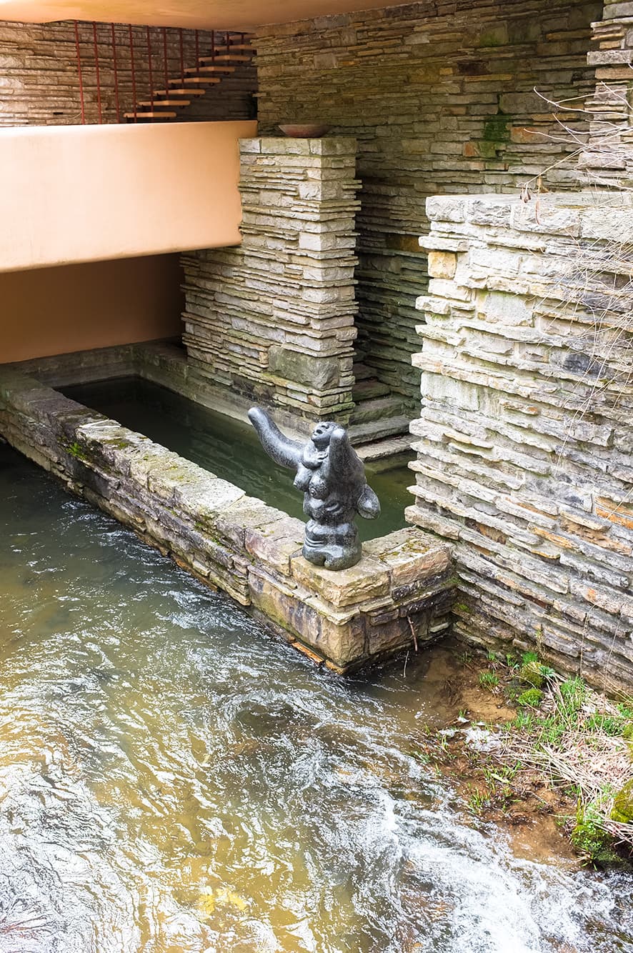 Man and Nature – A Visit to Fallingwater in Southwestern Pennsylvania, USA — architectural view 3