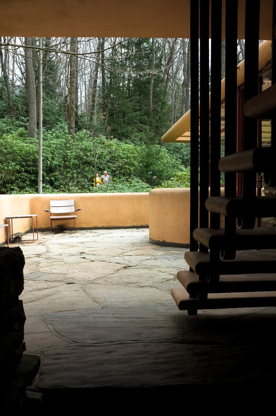 Man and Nature – A Visit to Fallingwater in Southwestern Pennsylvania, USA — architectural view 5