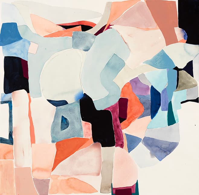 Tangling & Overlapping – Expressions in Watercolour by Artist Jen Garrido
