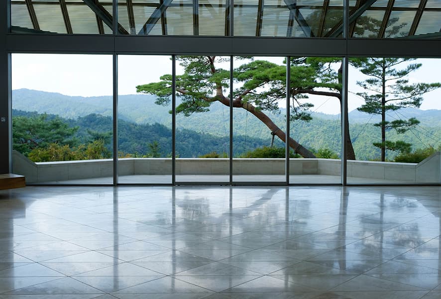 Garden in the Sky – A Visit to Miho Museum in Shigaraki, Shiga Prefecture, Japan — architectural view 1