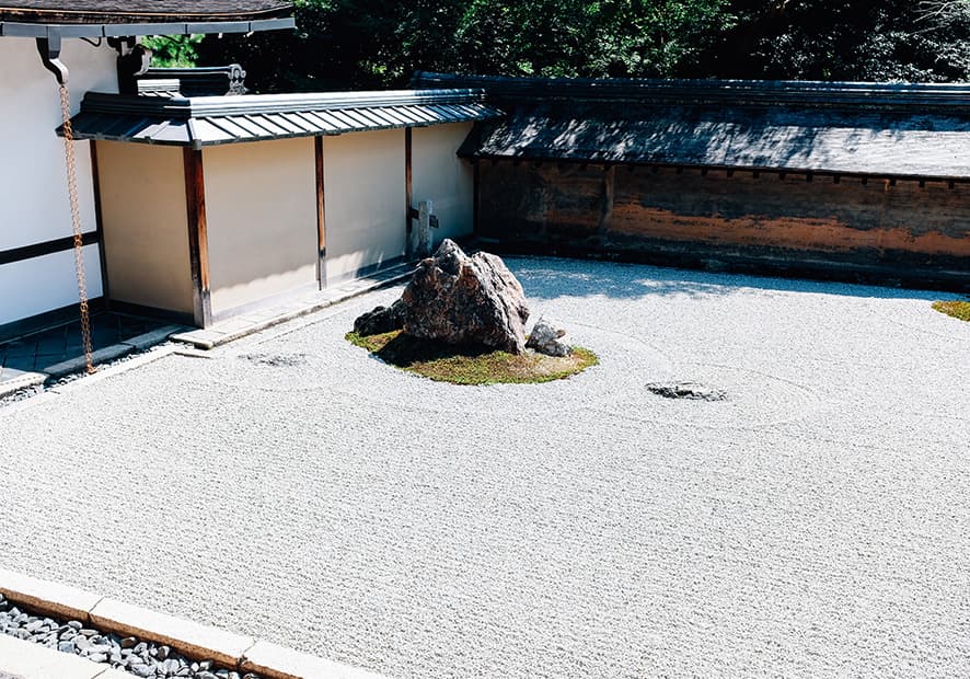Natural Objects in a Space – A Visit to Ryoanji Temple in Kyoto, Japan — photograph 3