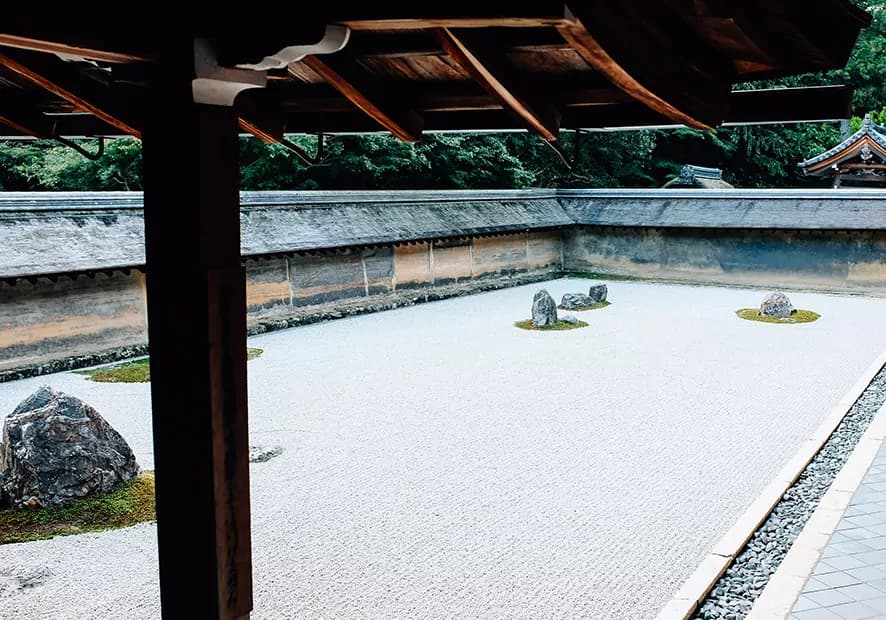 Natural Objects in a Space – A Visit to Ryoanji Temple in Kyoto, Japan — photograph 5
