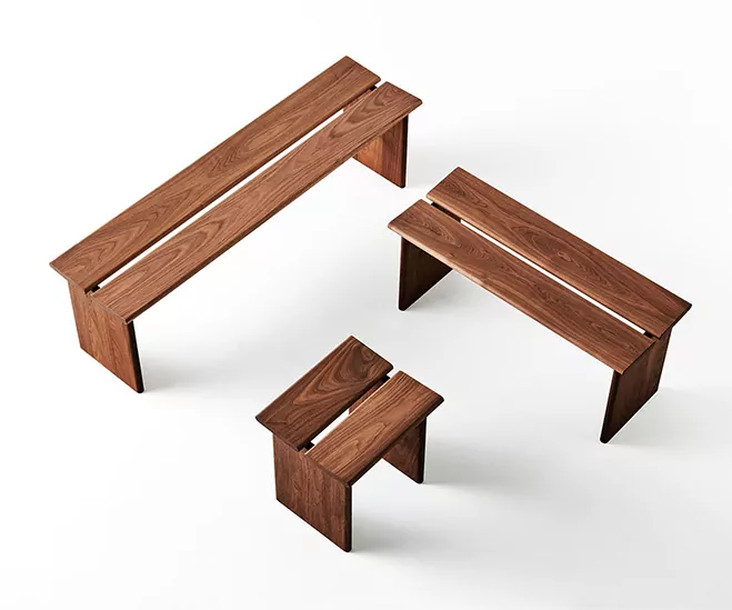 Minimalist Shaping – Wooden Furniture by Japanese Designer Mikiya Kobayashi — furniture detail 3