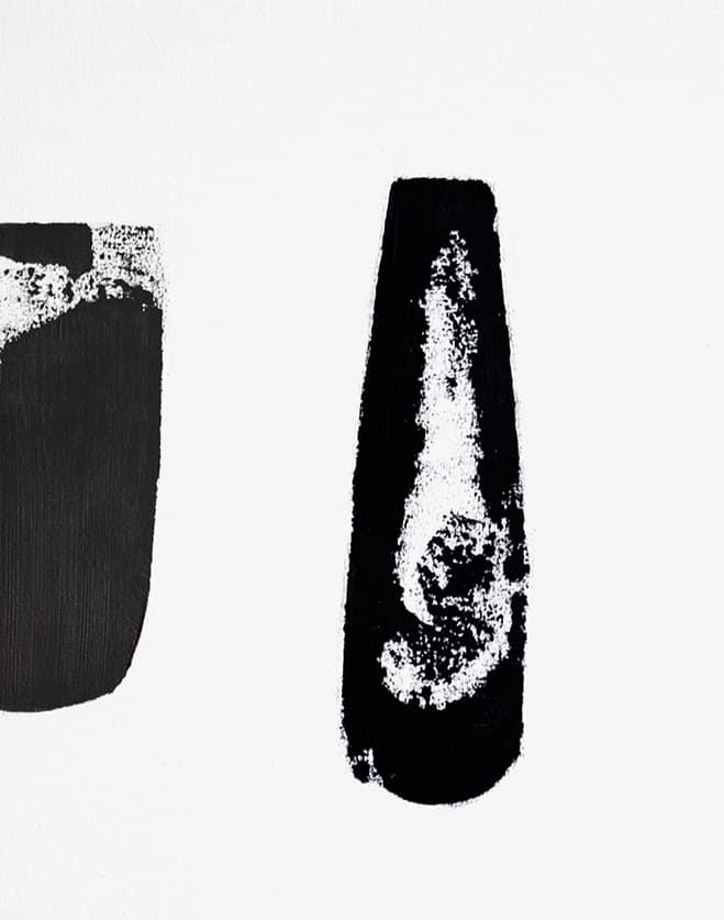 Playing with Perception – Abstract Paintings by Finnish Artist Liisa Pesonen — artwork detail 1