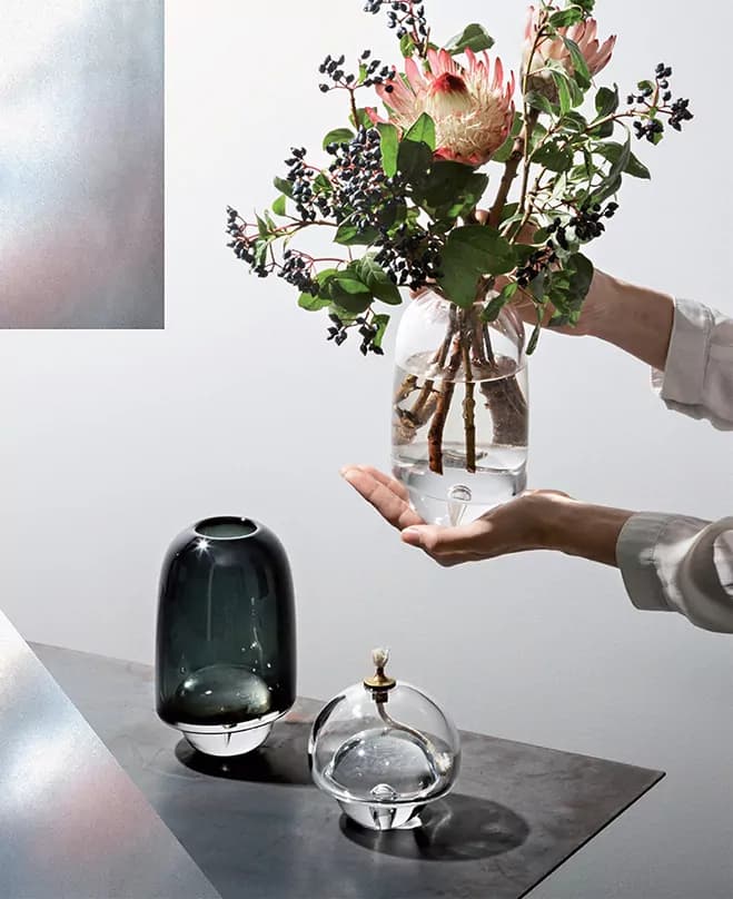Studio and Jazz – Handmade Glassware by Danish Glass Artist Nina Norgaard — design detail 2