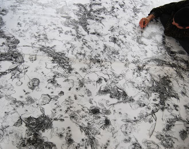 Layers in Nature – Graphic Works by French Artist Sylvain Rieu-Piquet