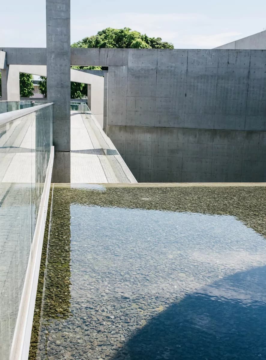 In Open Space – A Visit to the Garden of Fine Arts in Kyoto by Tadao Ando — architectural view 3