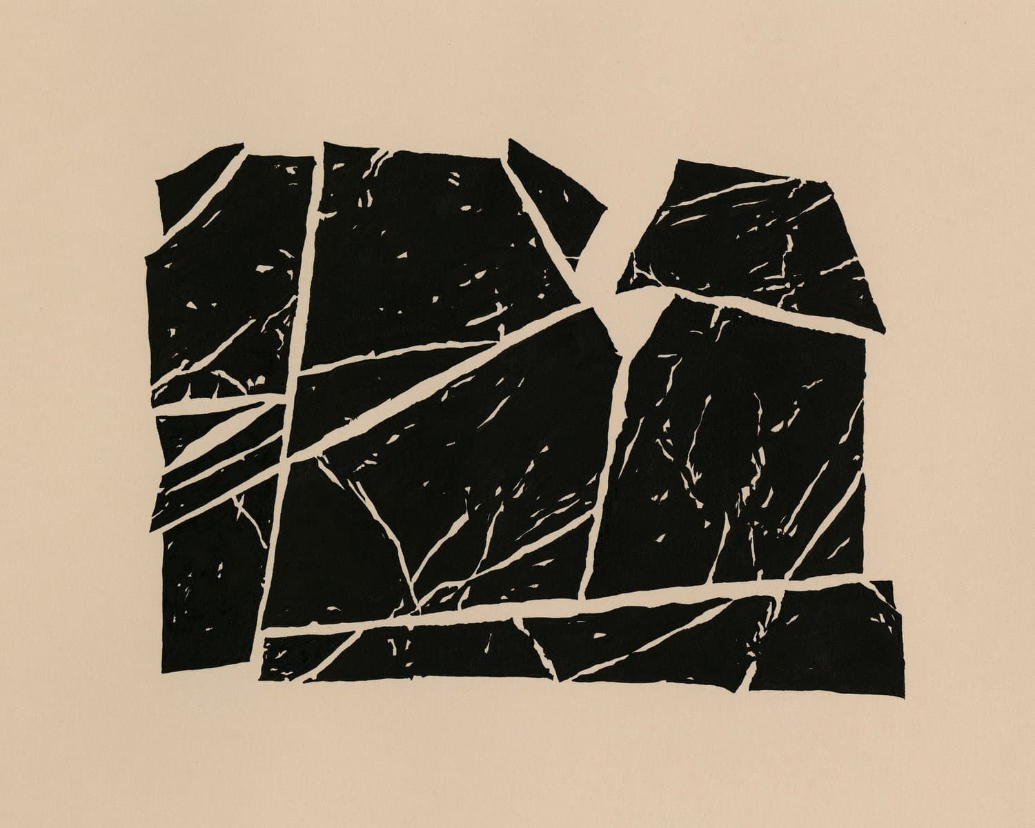 Sectional Elements – Abstract Compositions by American Artist Ryan Tippery