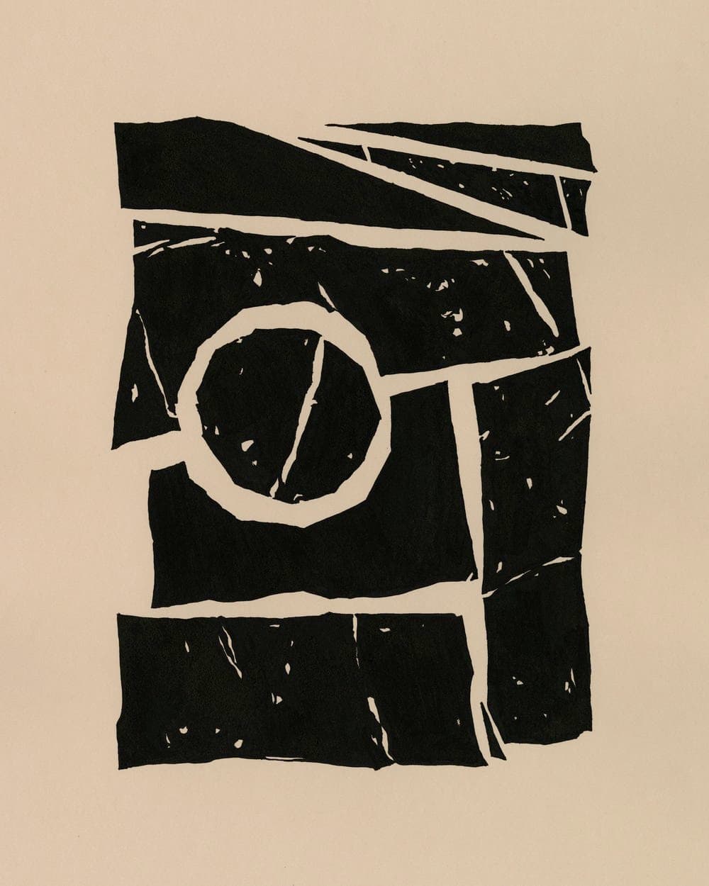 Sectional Elements – Abstract Compositions by American Artist Ryan Tippery