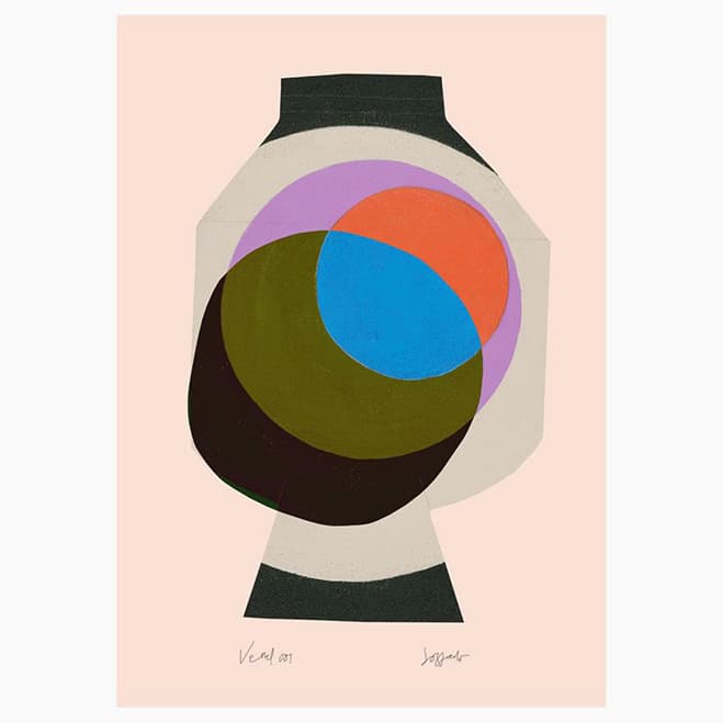 Geometrical Play – Abstract Prints by Kristina Sostarko and Jason Odd of Inaluxe — artwork detail 1