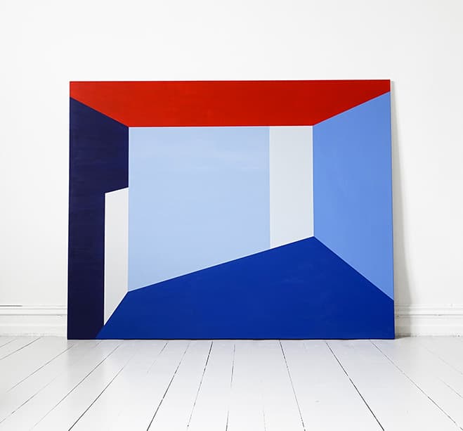 Plain Lines – Abstract Art by Norwegian Architect Line Marie Stein Myklebust — artwork detail 1