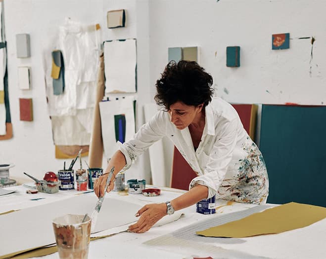 Exploring Colour Harmony – Paintings by Spanish Creative Claudia Valsells