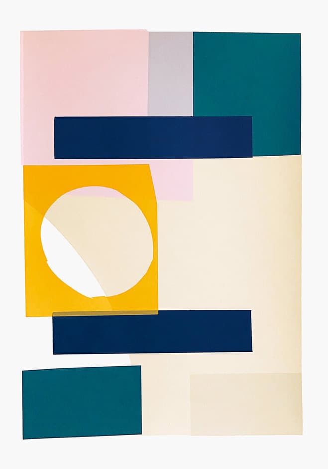 The Craft of Abstraction – Unique Silkscreen Prints by Jonathan Lawes