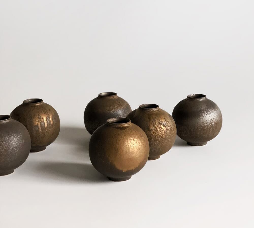 Earth’s Changing Surface – Many Moons by Ceramic Artist Christina Liu