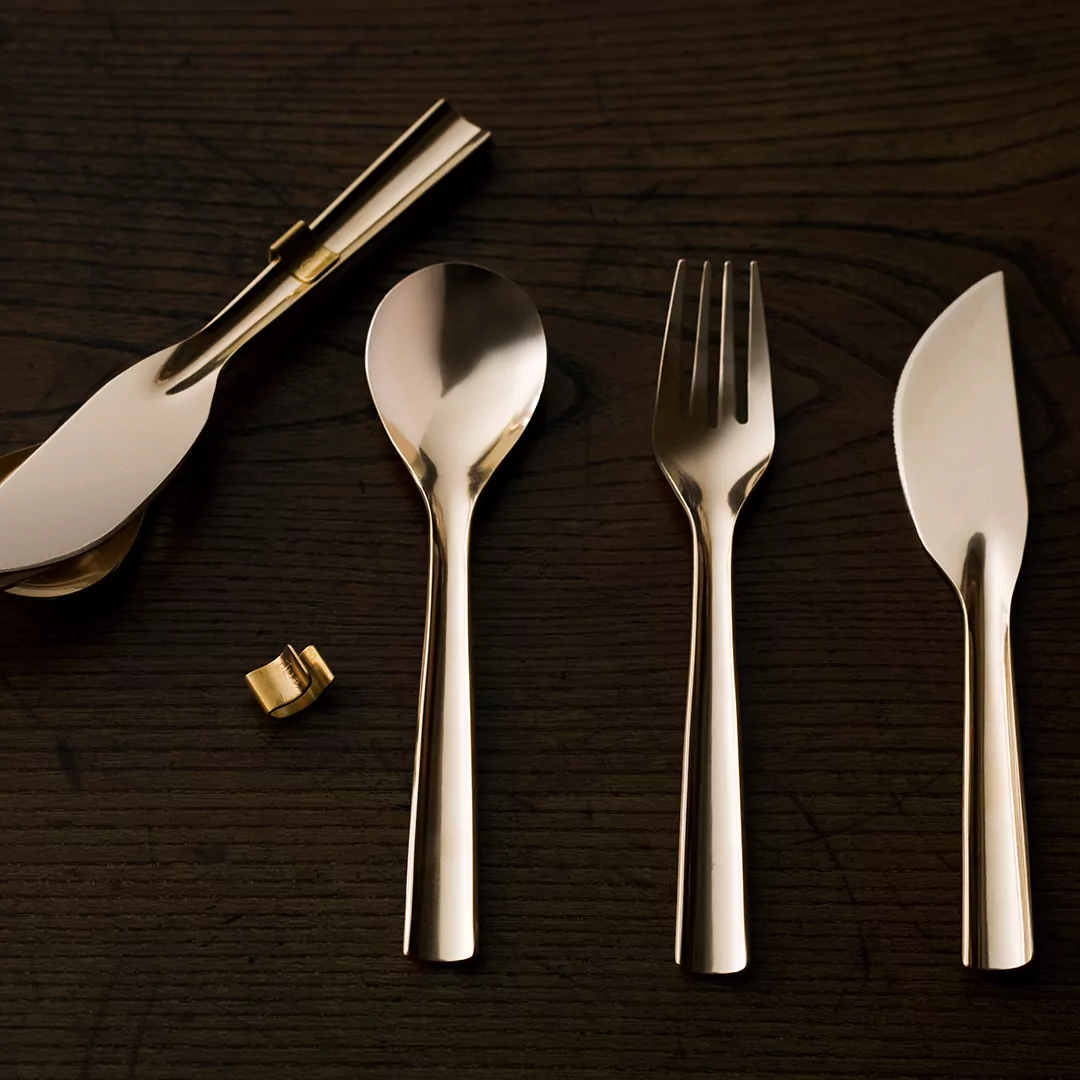 New in the Shop – Cutlery Sets Designed by Ruka Kikuchi of Lue Brass