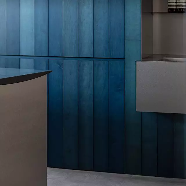 Beauty More Than Skin Deep – Indigo Dyed Interior by BUAISOU for Aesop