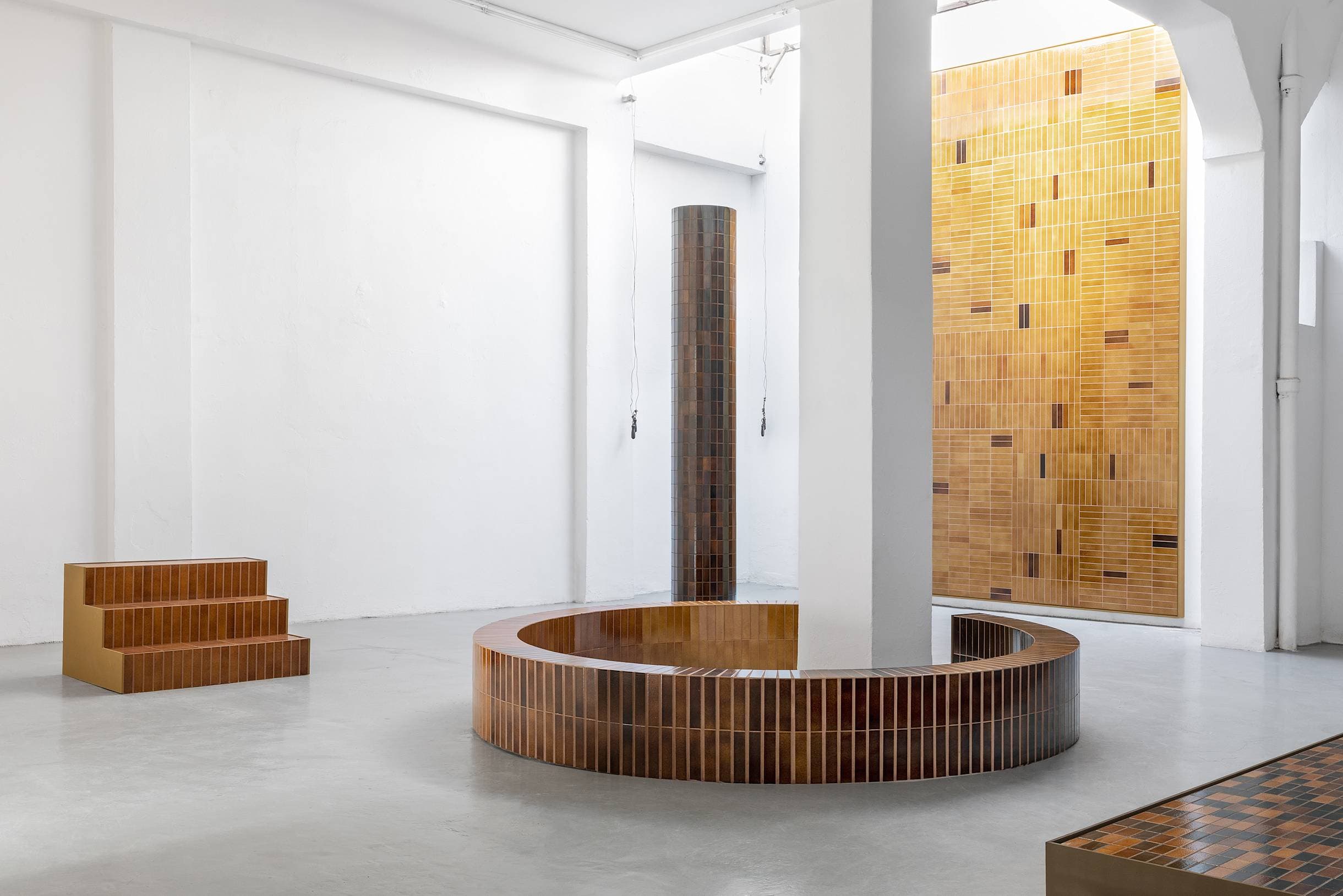 Guided by Nature – A Collection of Volcanic Ash Glazed Tiles by Dzek