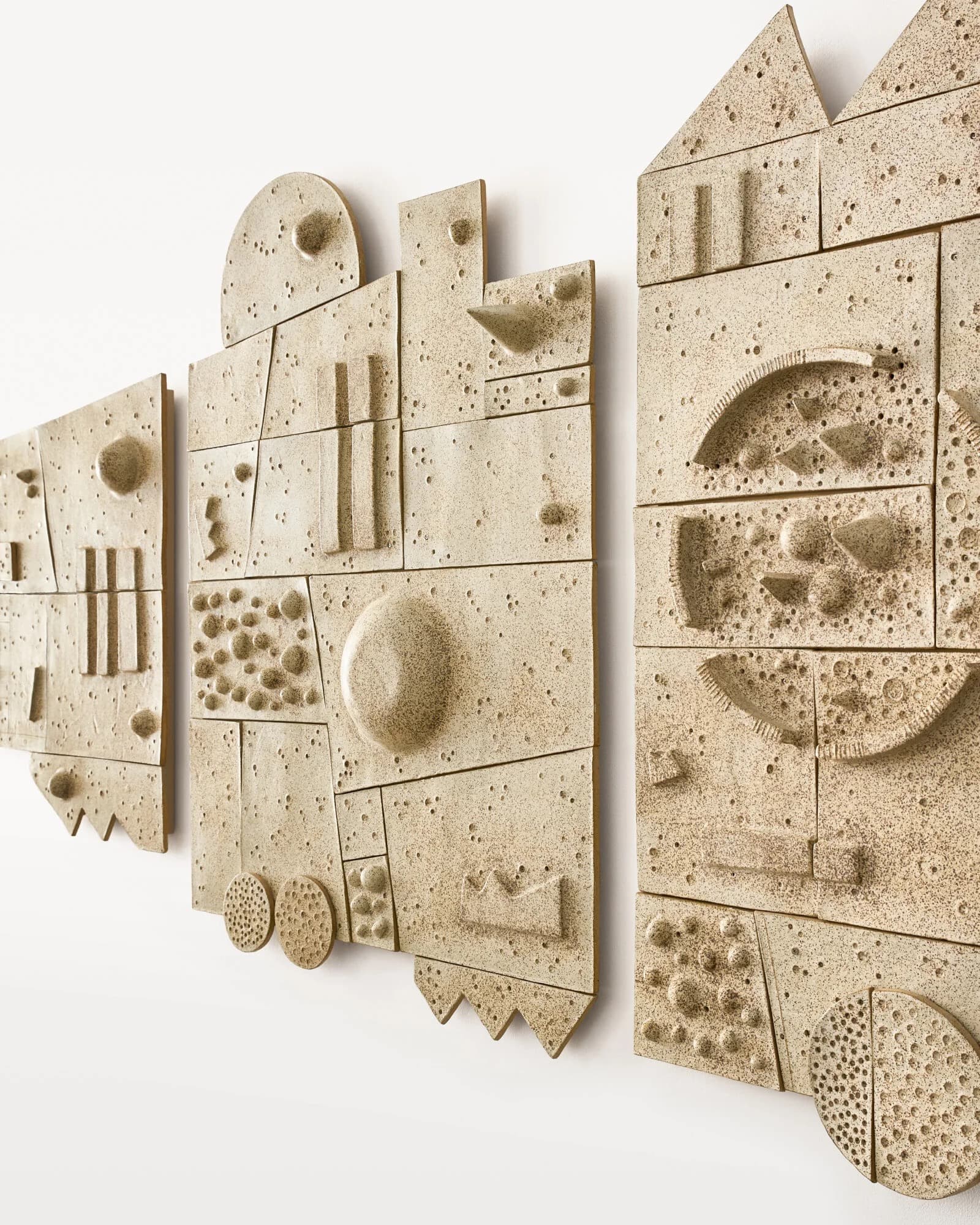 Primitive Shapes – Murals and Sculpture by Artist Carlos Otero