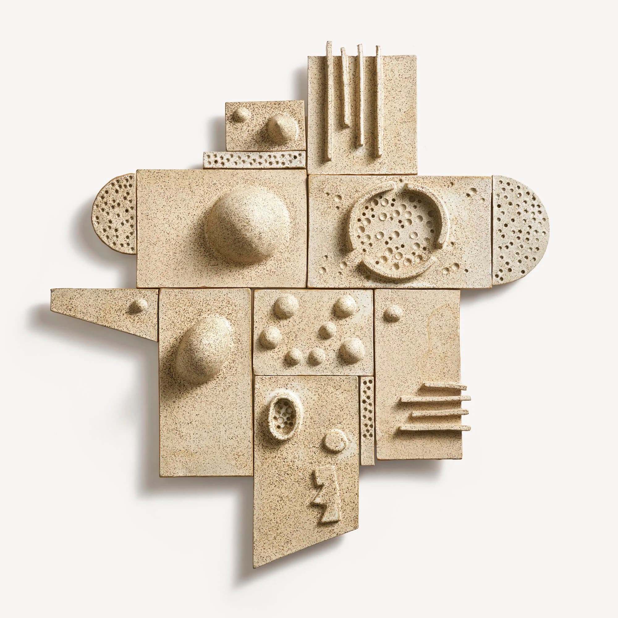 Primitive Shapes – Murals and Sculpture by Artist Carlos Otero