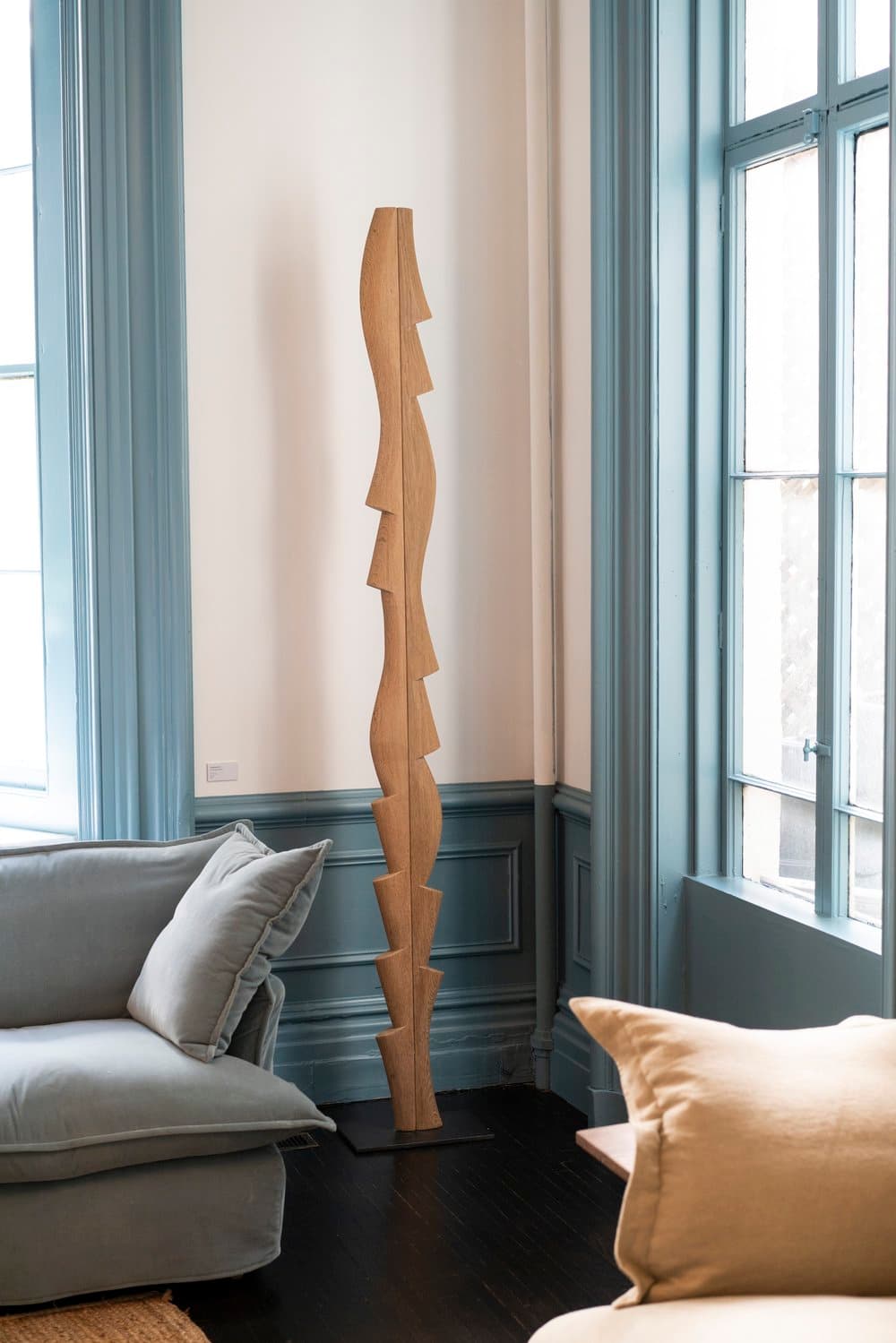 Contrasting Art & Craft – Wood Sculpture by Maker Fitzhugh Karol