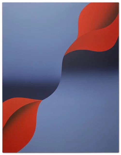 Exploring Gradation – Paintings by Artist Senem Oezdogan