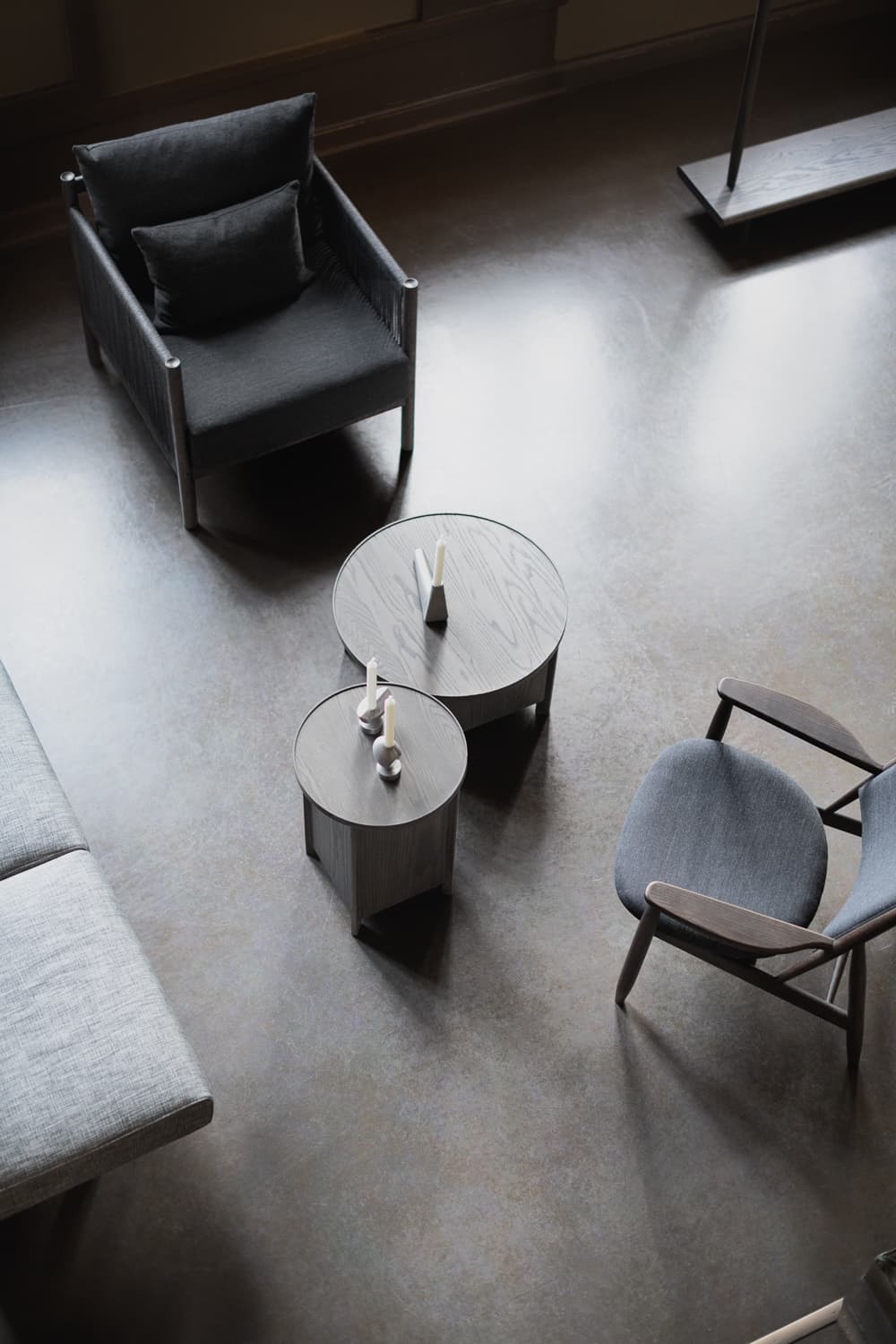 Practical and Poetic – Sake Tables by NOTE Design for Ariake