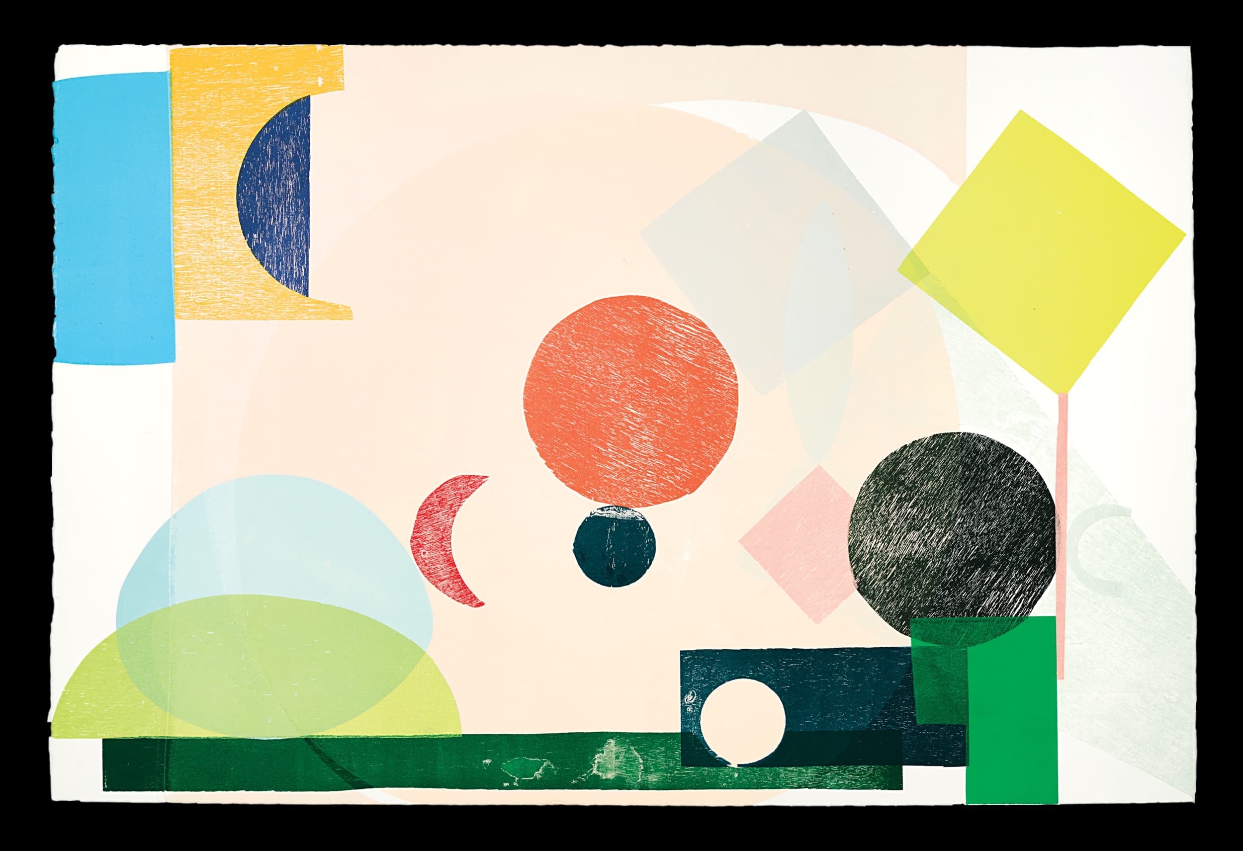 A Balancing Act – Old City New World by Australian Artist Ellie Malin
