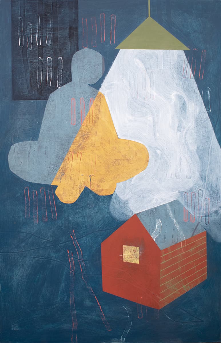 An Ode to Wild America – Abstract Paintings by Martin Webb