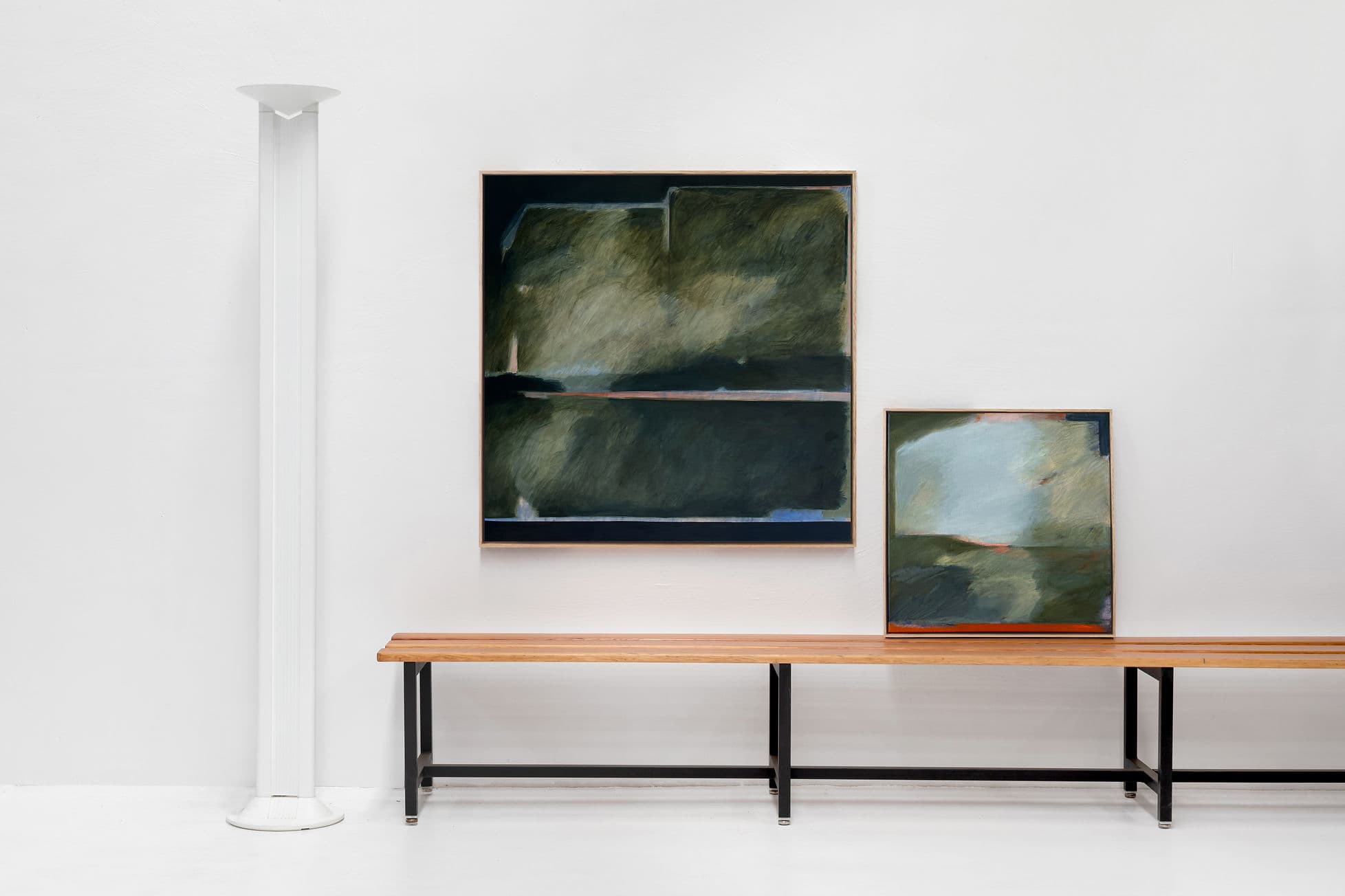 Floating Worlds – Abstract Painting by Artist Sarah Kelk