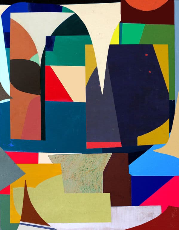 Shape & Colour Play – Paintings by Artist William LaChance