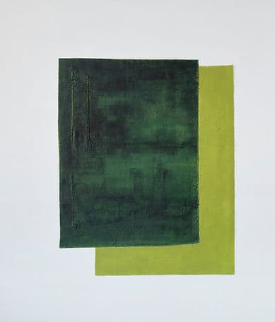 Tactile Geometry – Abstract Painting by Kinuko Imai Hoffman
