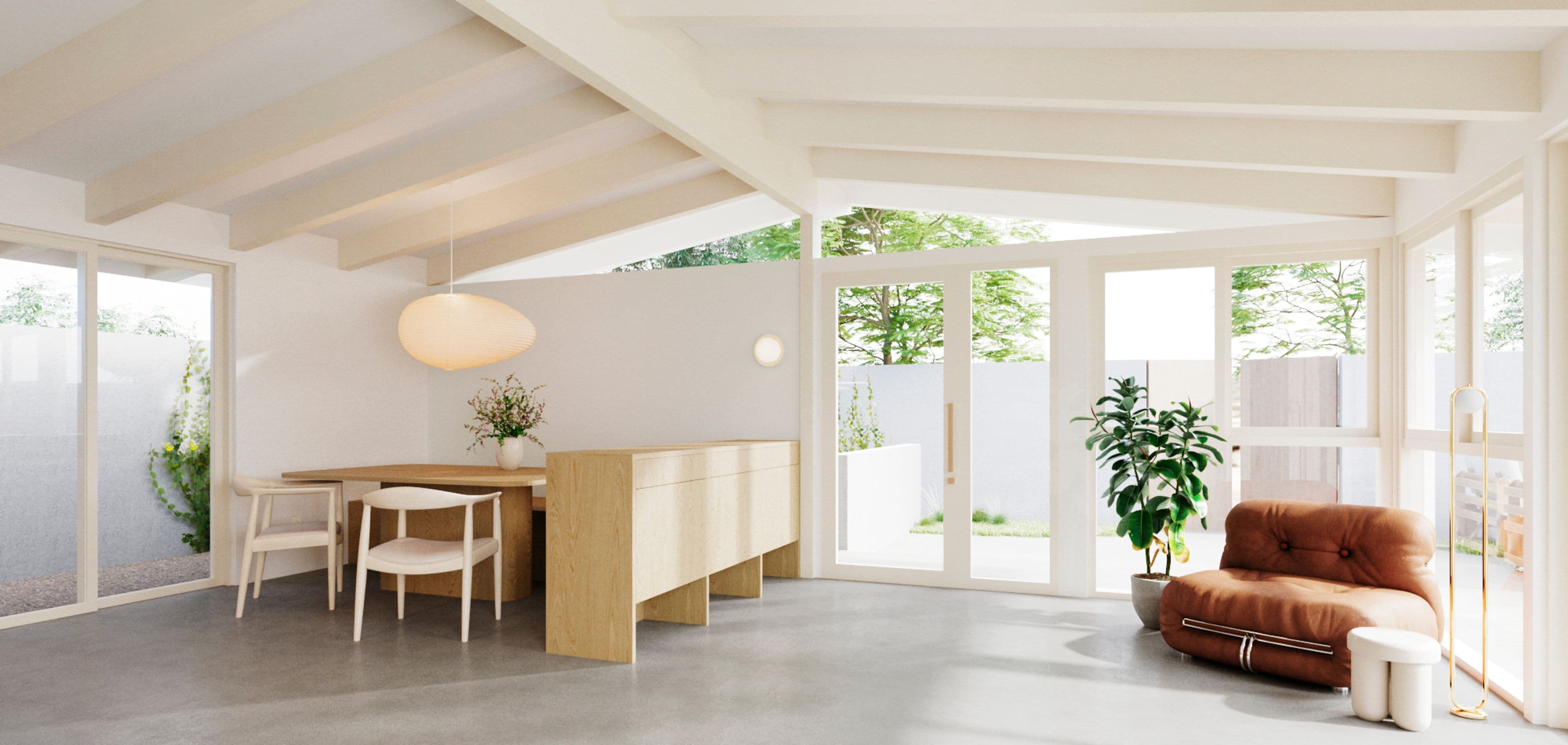 Approachable Design – Cliff May Restoration by Venn Studio
