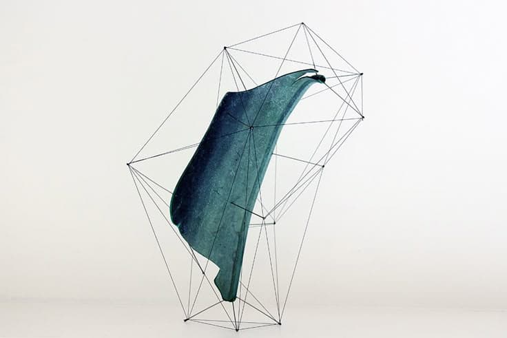 Offering New Potential – Suspended Wire Sculpture by Studio Note
