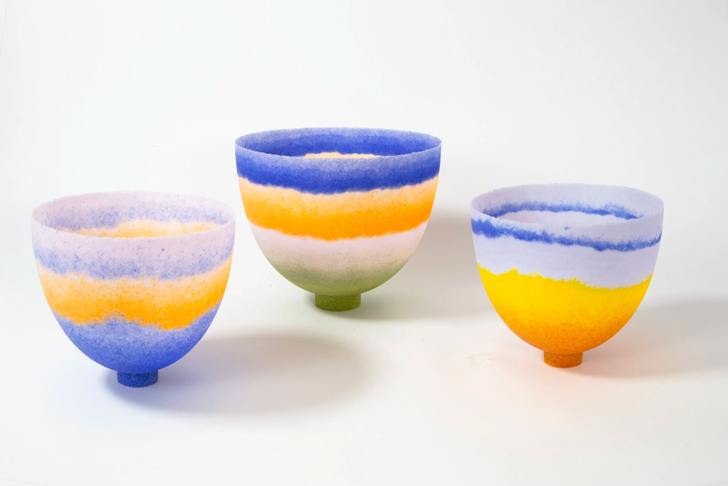 Tilt, Shift, Drift; Footed Bowls_2023_Joshua Kerley_Group.jpg