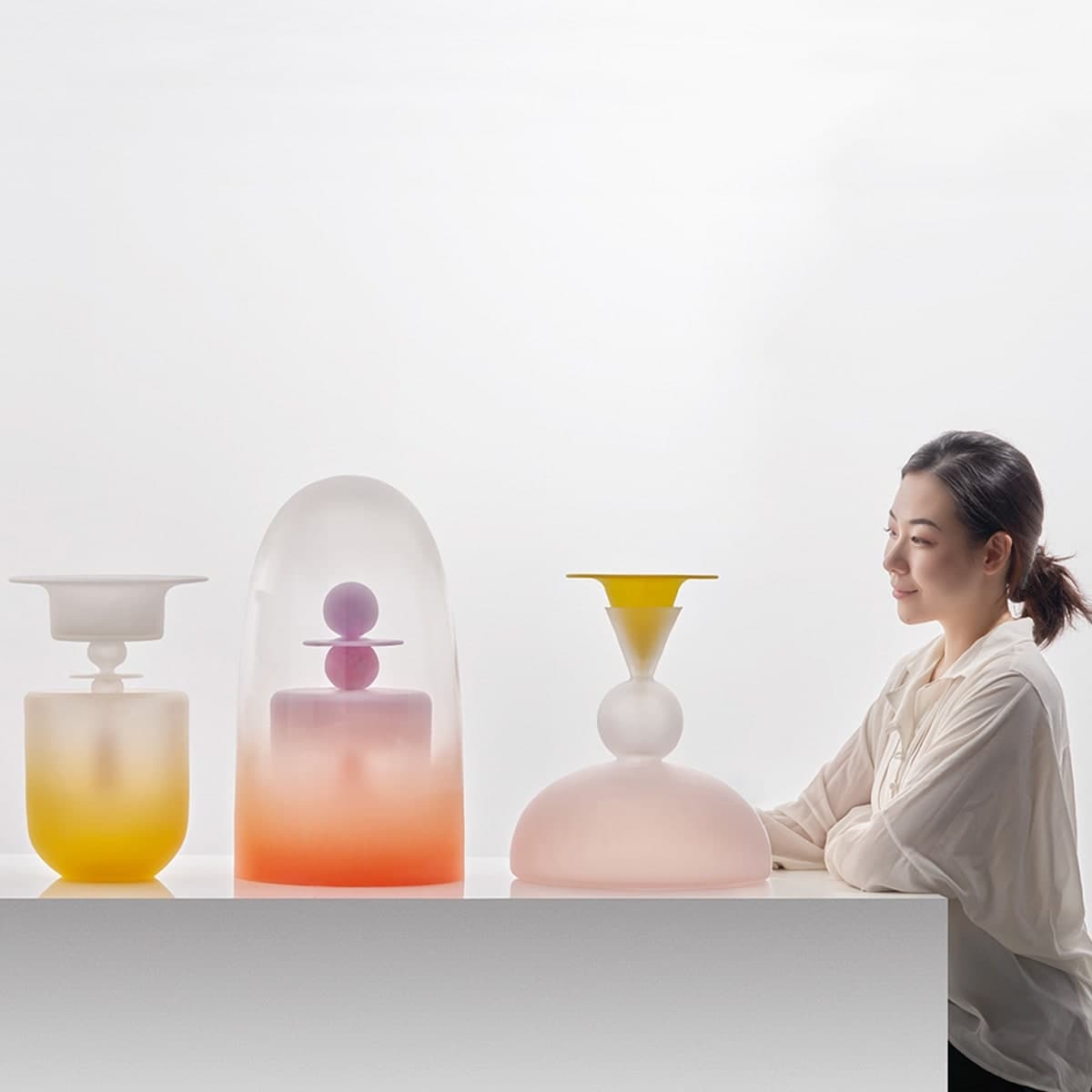 Non-Existent Existence – Glass Sculpture by Jinya Zhao