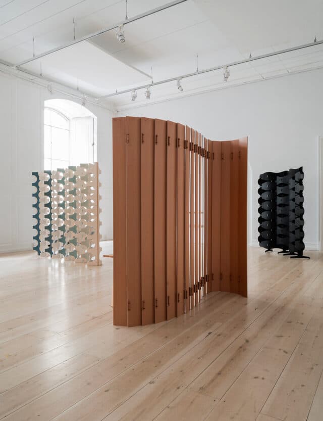 Pleated wood by Else-Rikke Bruun