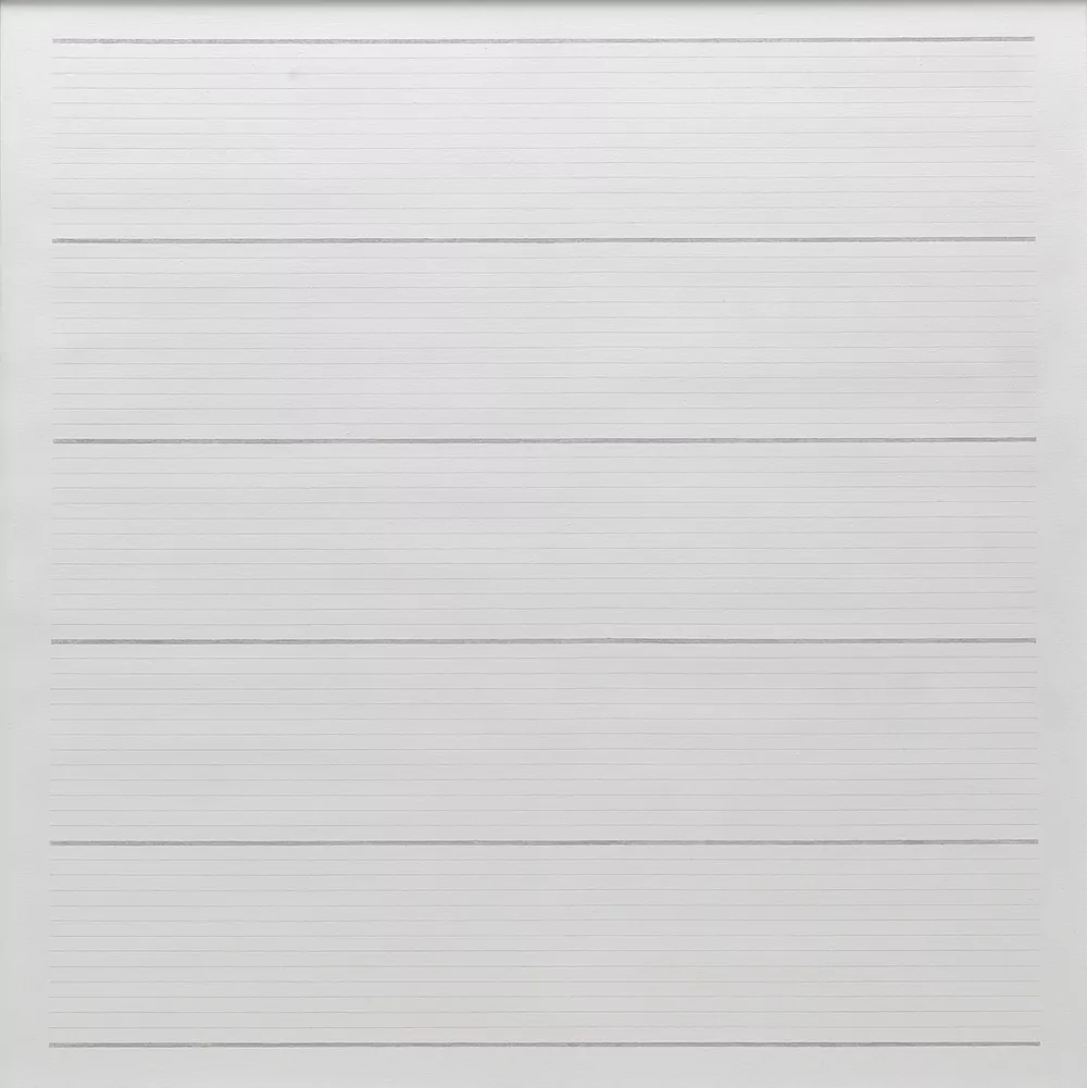Timeless – Tranquil Abstractions of Agnes Martin — artwork detail 2