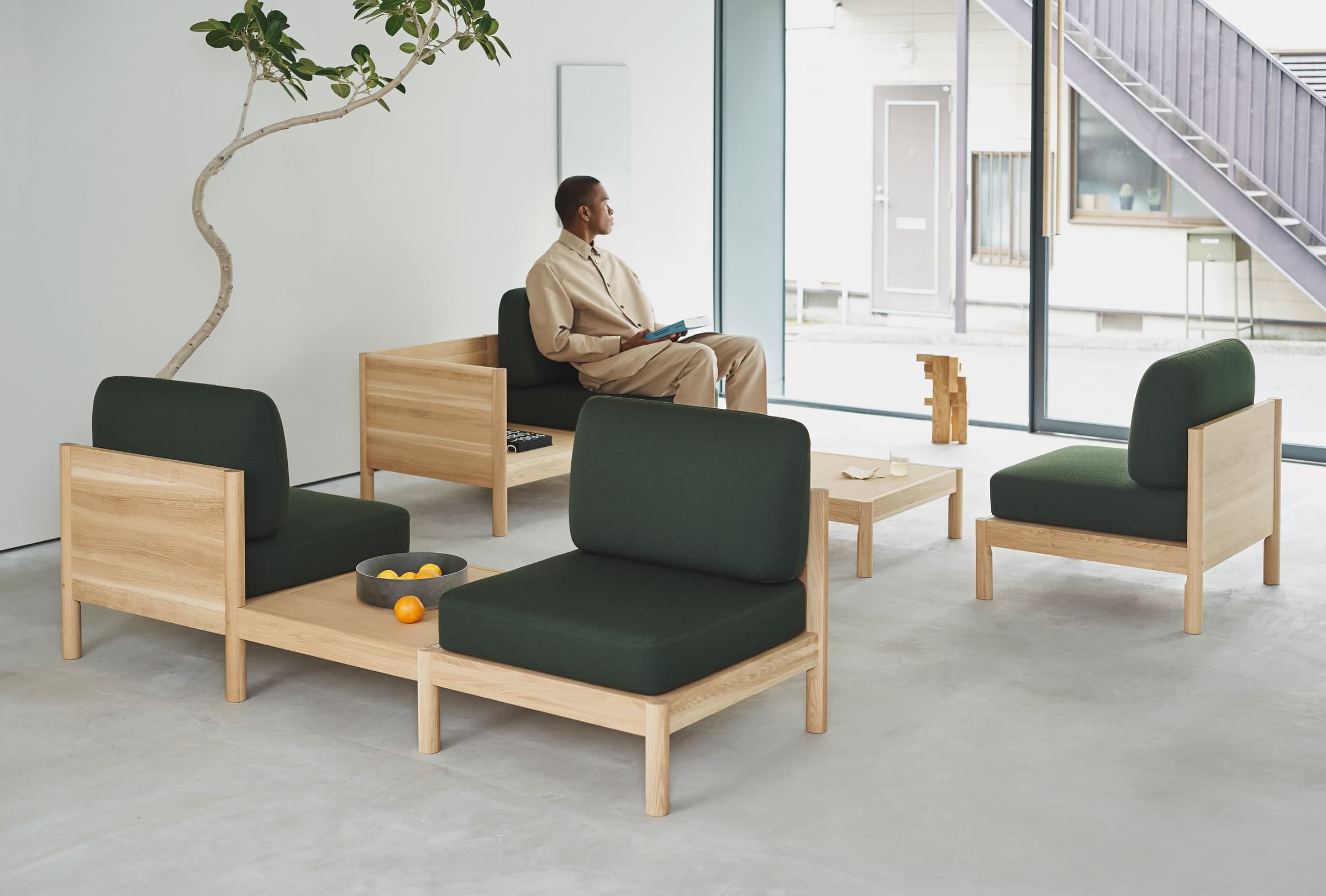 Castor Lobby sofa by BIG-GAME