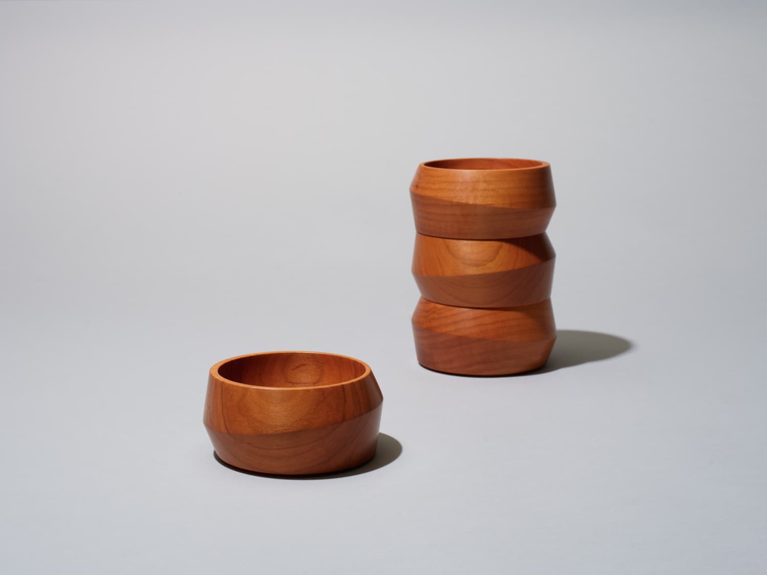 Otto Bowl & Plate by Toshifumi Momose — woodwork detail 3