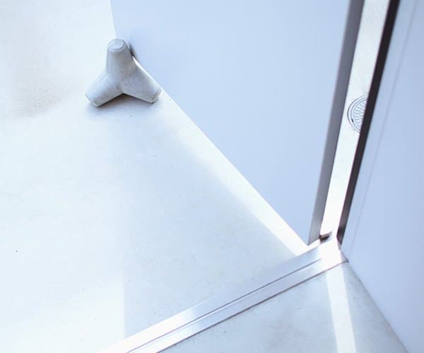 Tetra by Ulklik, used as a concrete doorstop.