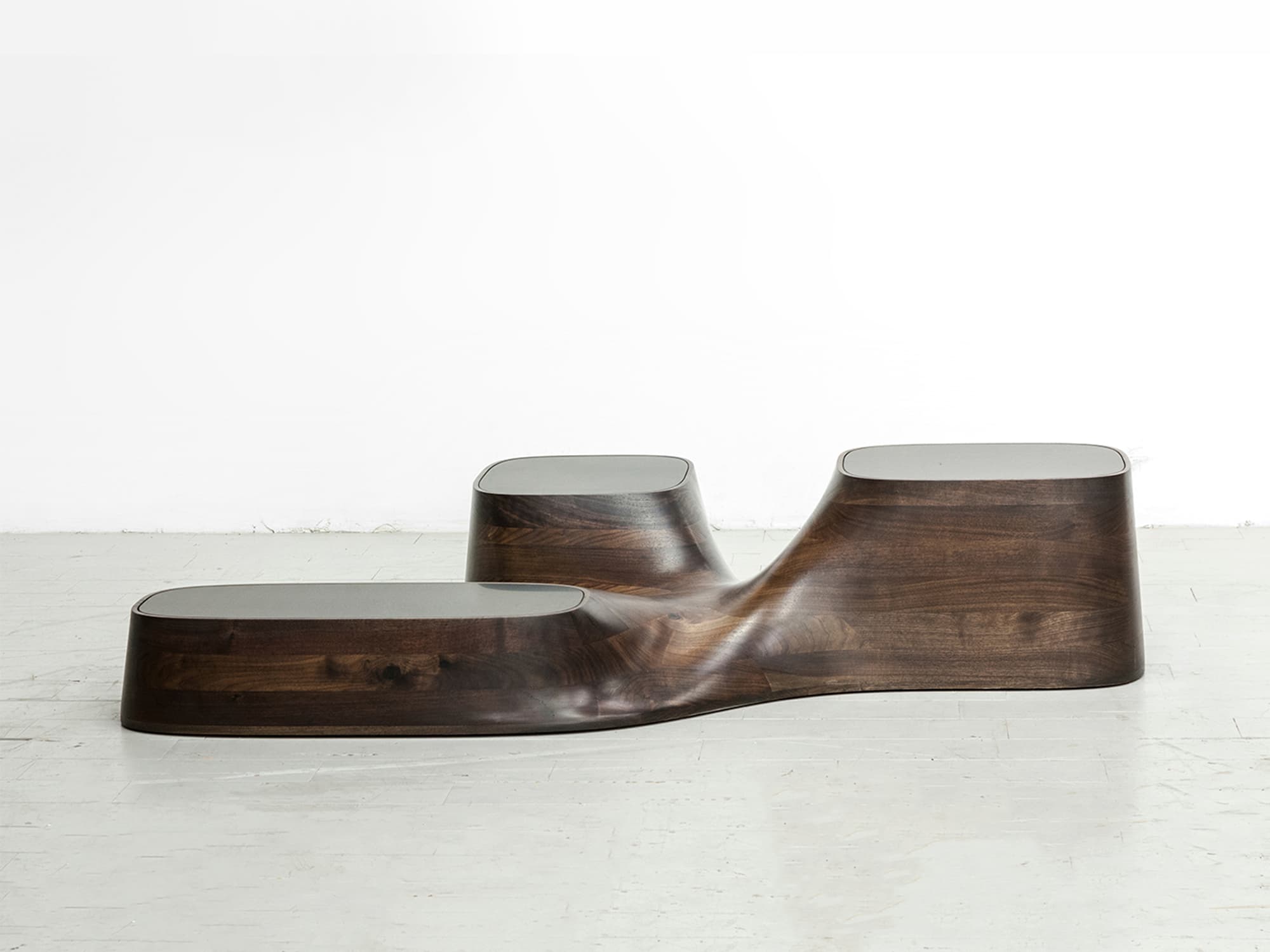 Suple Bounding Form: Manufactured Landscapes table/bench, gt2P (2018)