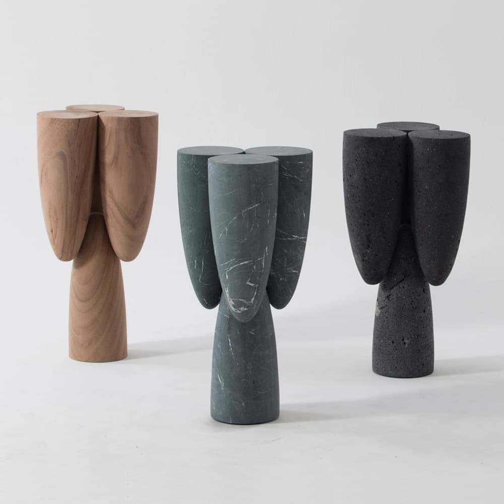 Suspended Forms in Space – The Copal Side Table by EWE Studio